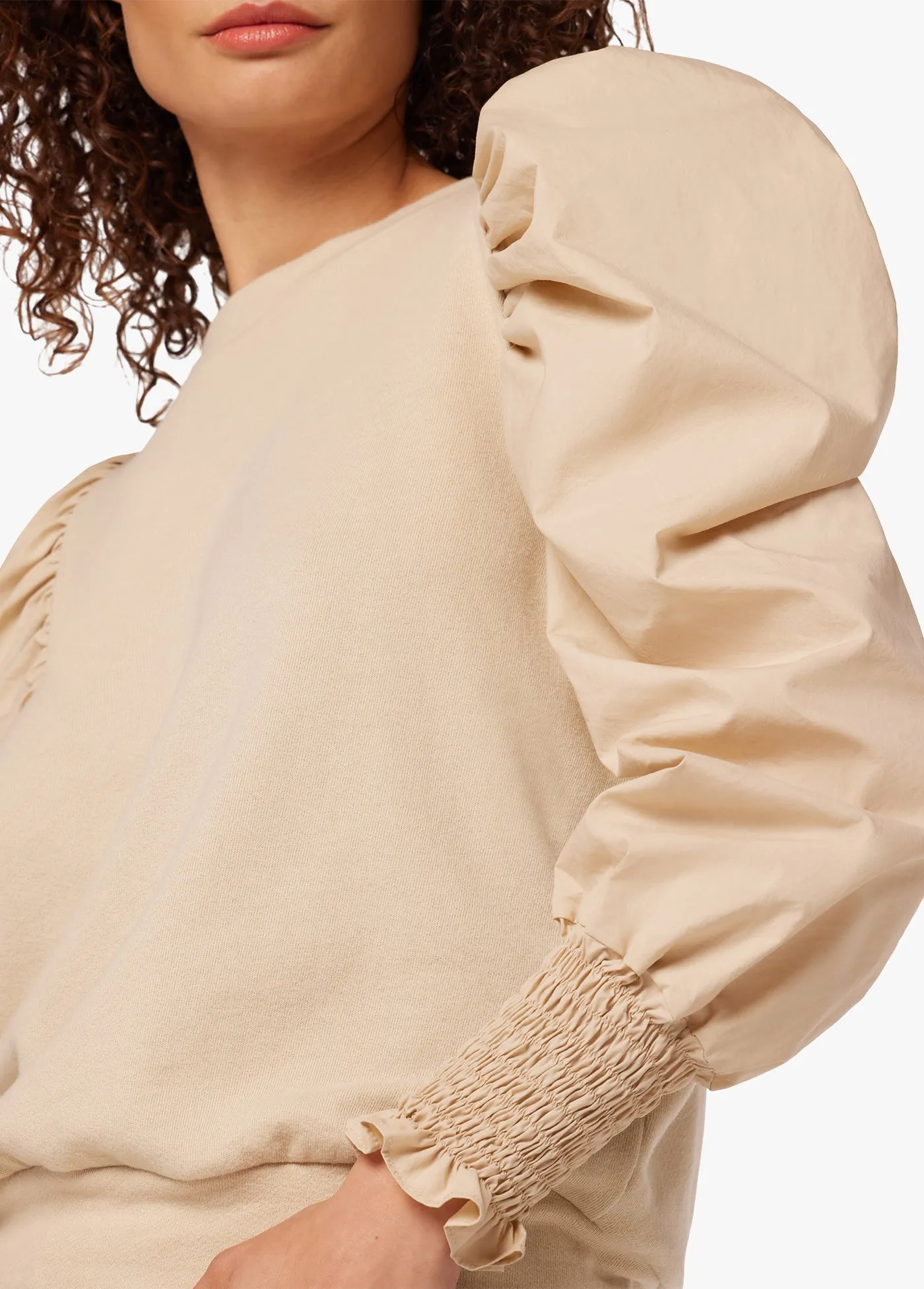 ESTELLE PUFF SLEEVE SWEATSHIRT