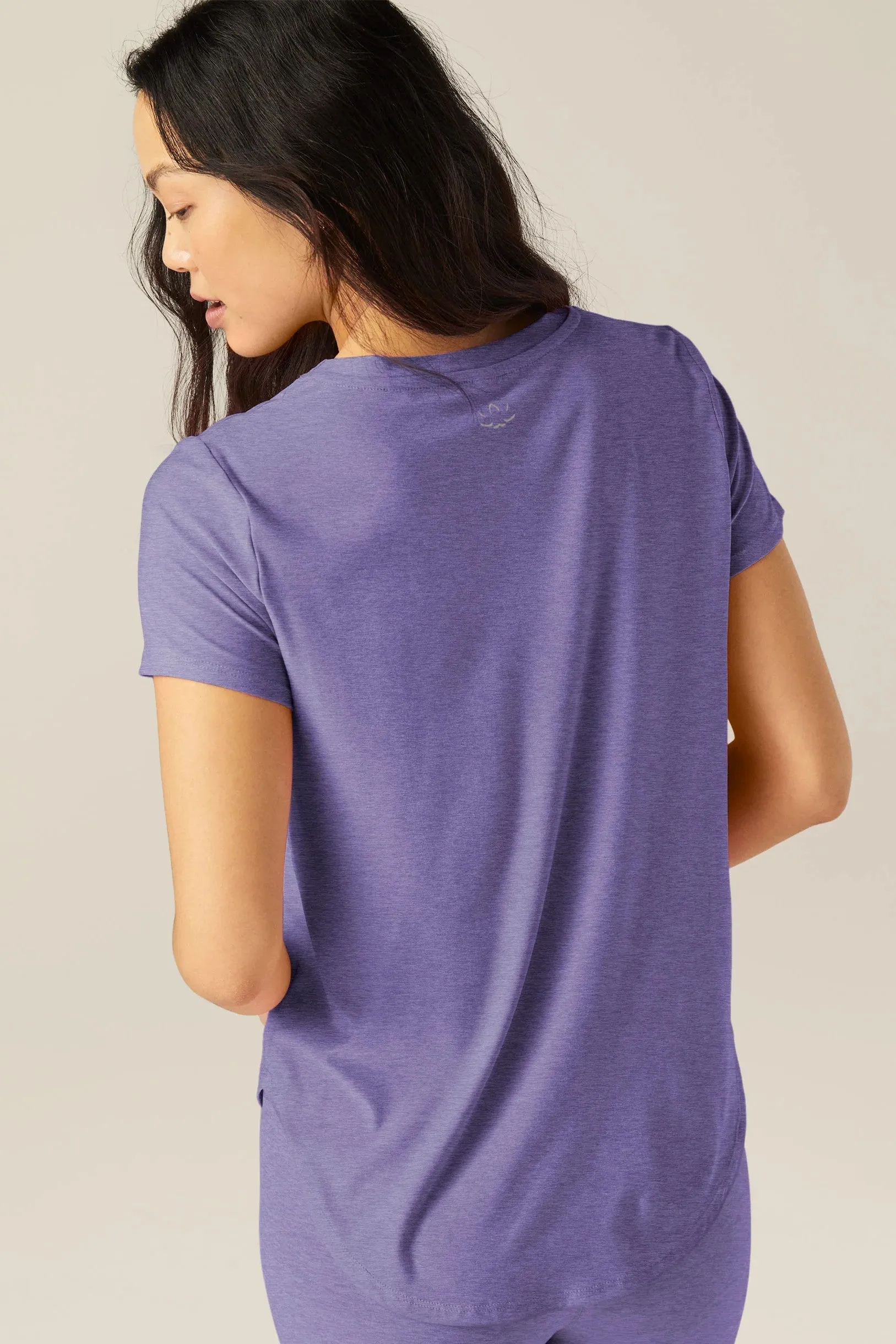Featherweight Spacedye On The Down Low Tee - Indigo