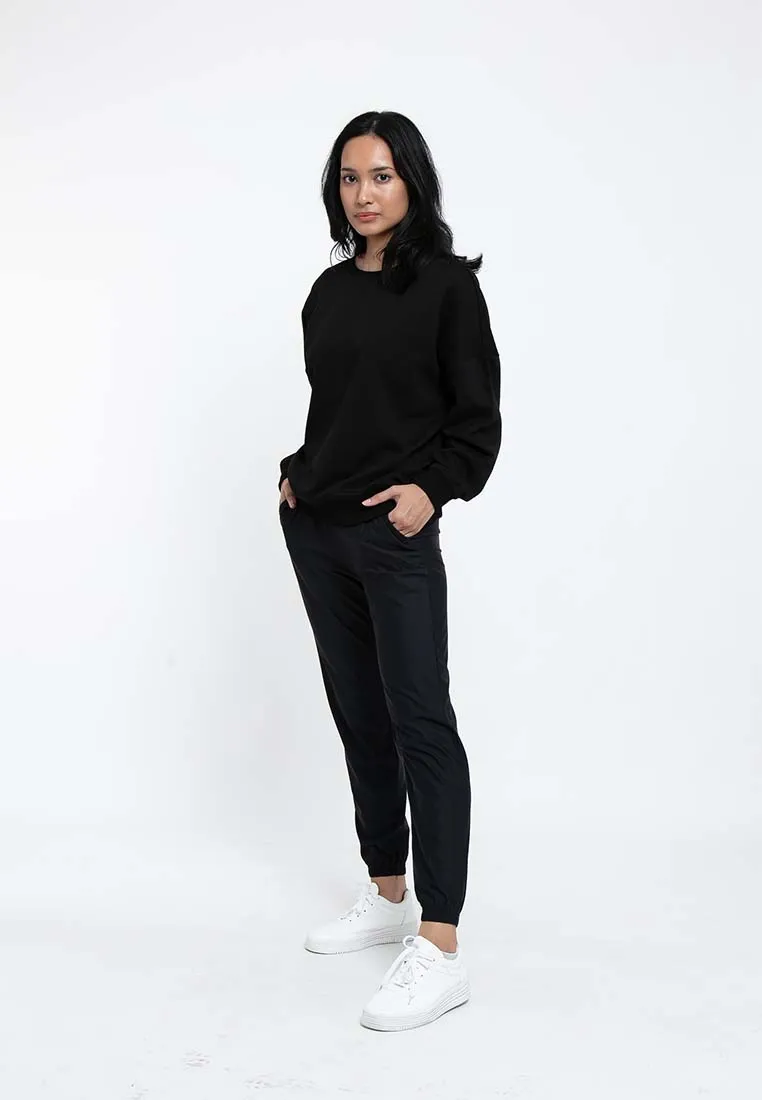 Forest Ladies Premium High Stretchable Dri Fit Tracksuit Women Jogger Quick Dry Track Pants | Seluar Perempuan - 810454