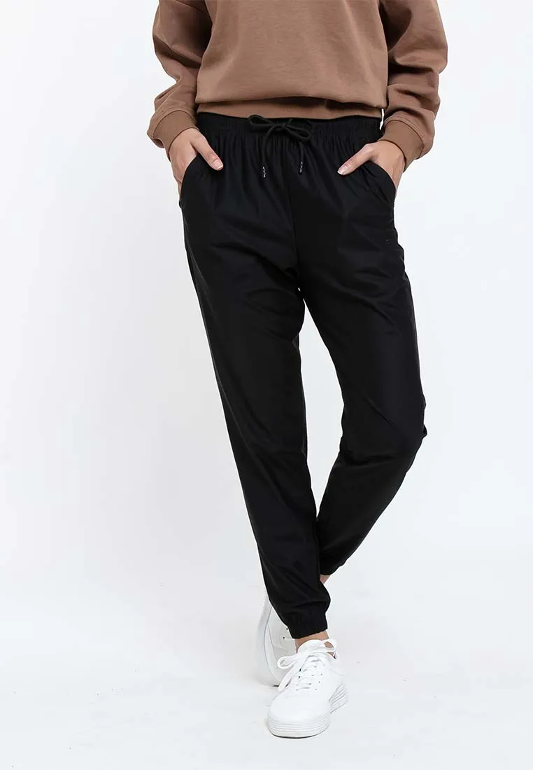 Forest Ladies Premium High Stretchable Dri Fit Tracksuit Women Jogger Quick Dry Track Pants | Seluar Perempuan - 810454