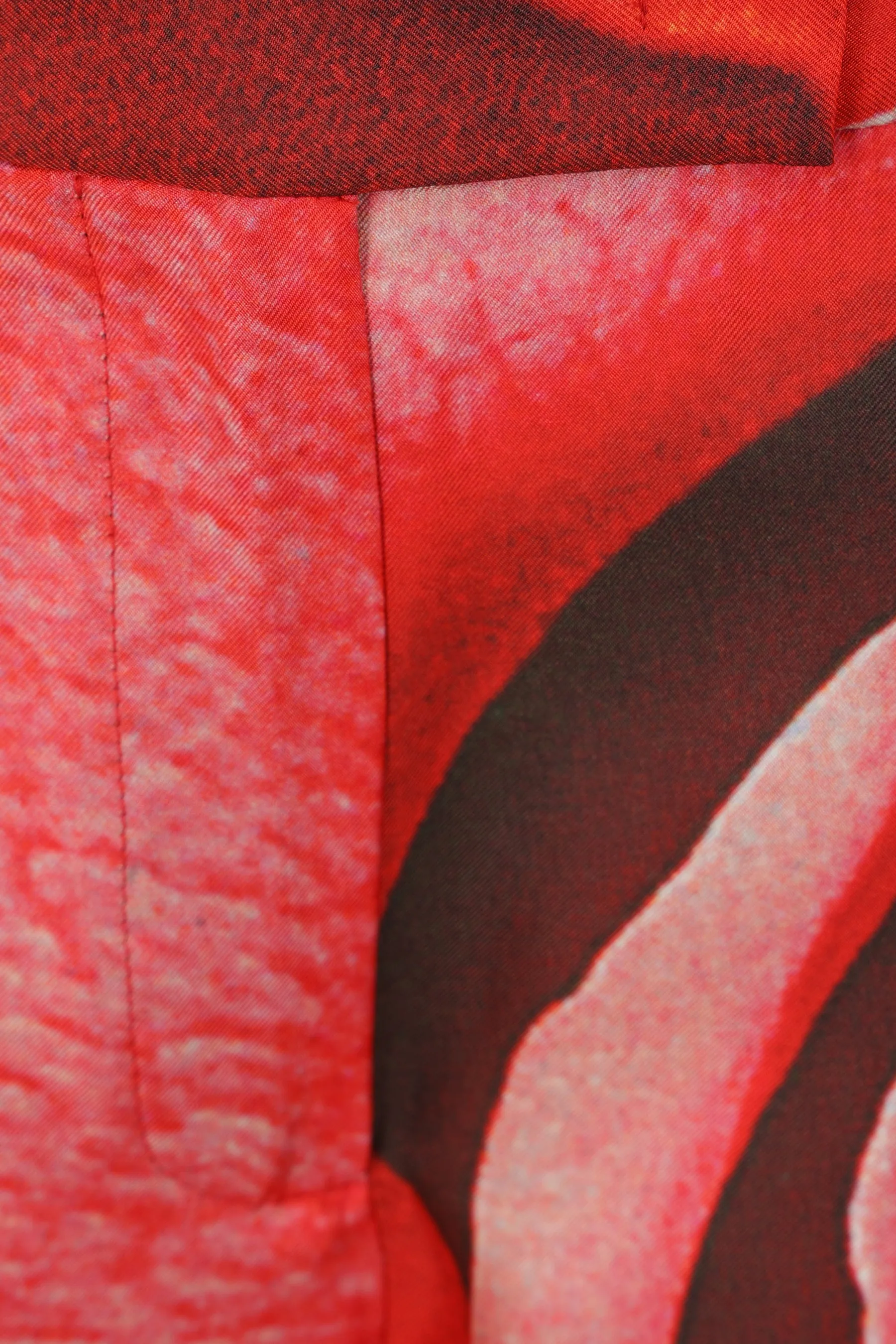 Garden Rose Silk Twill Trousers