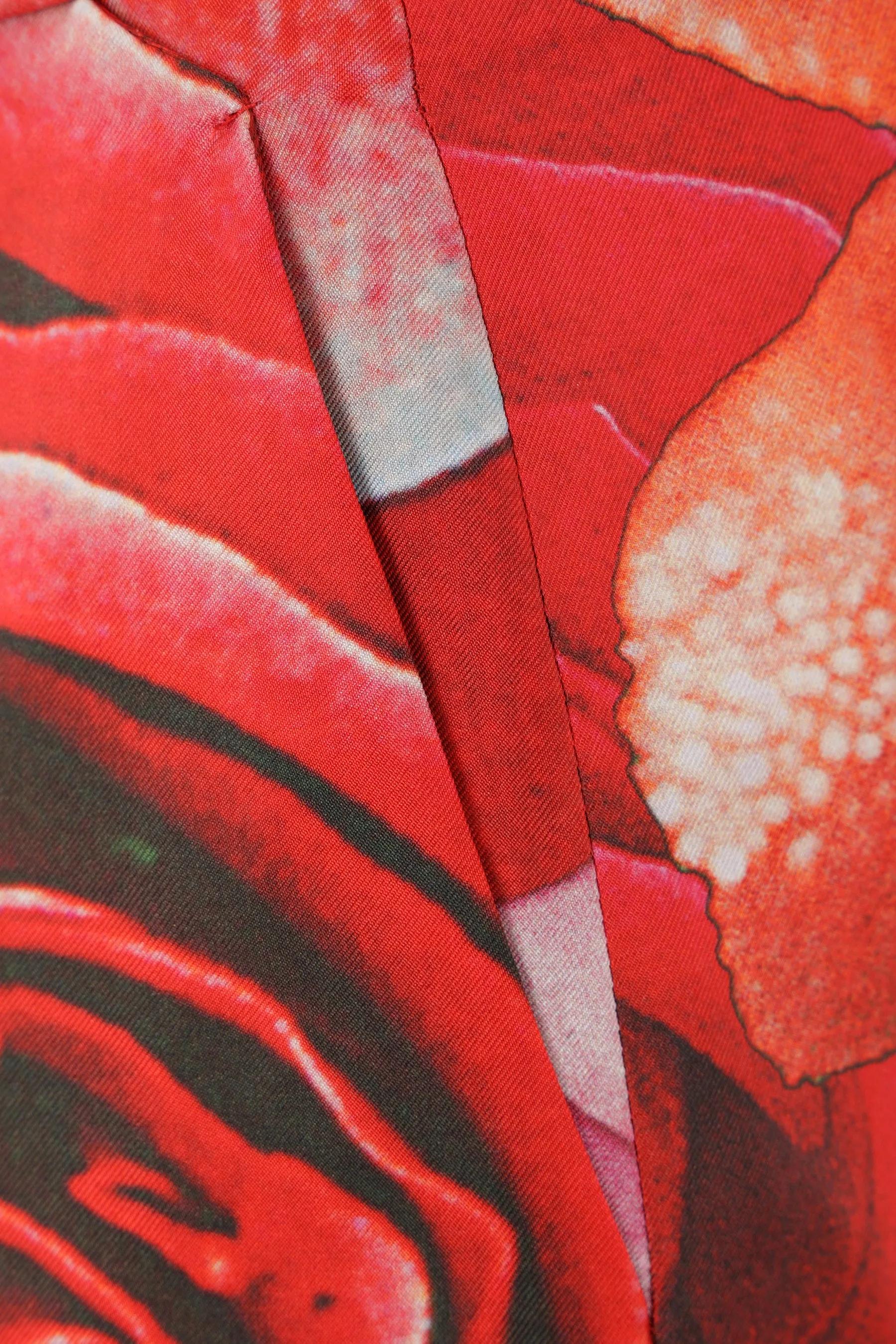 Garden Rose Silk Twill Trousers