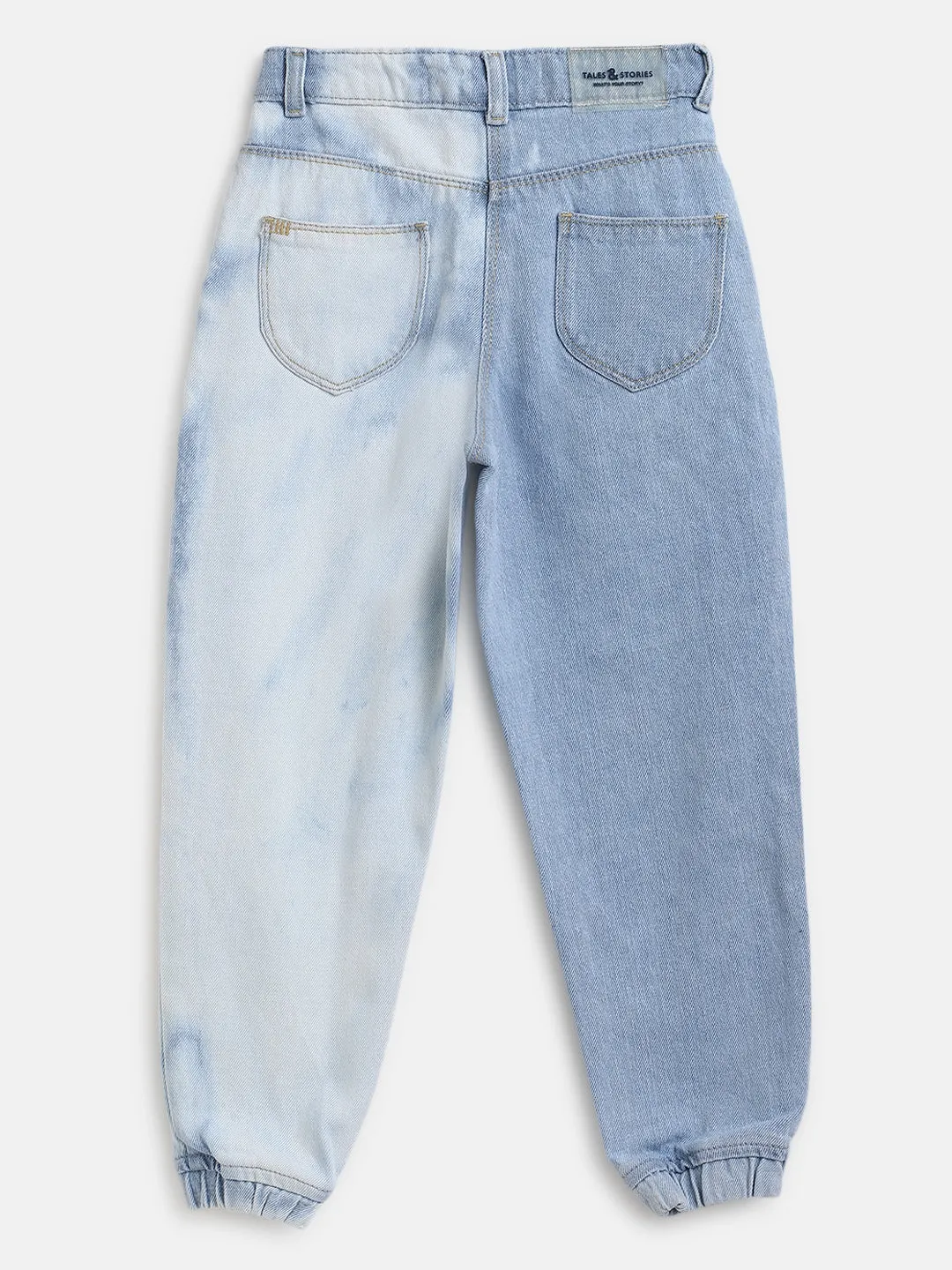 Girls Asymmetric Baggy Joggers