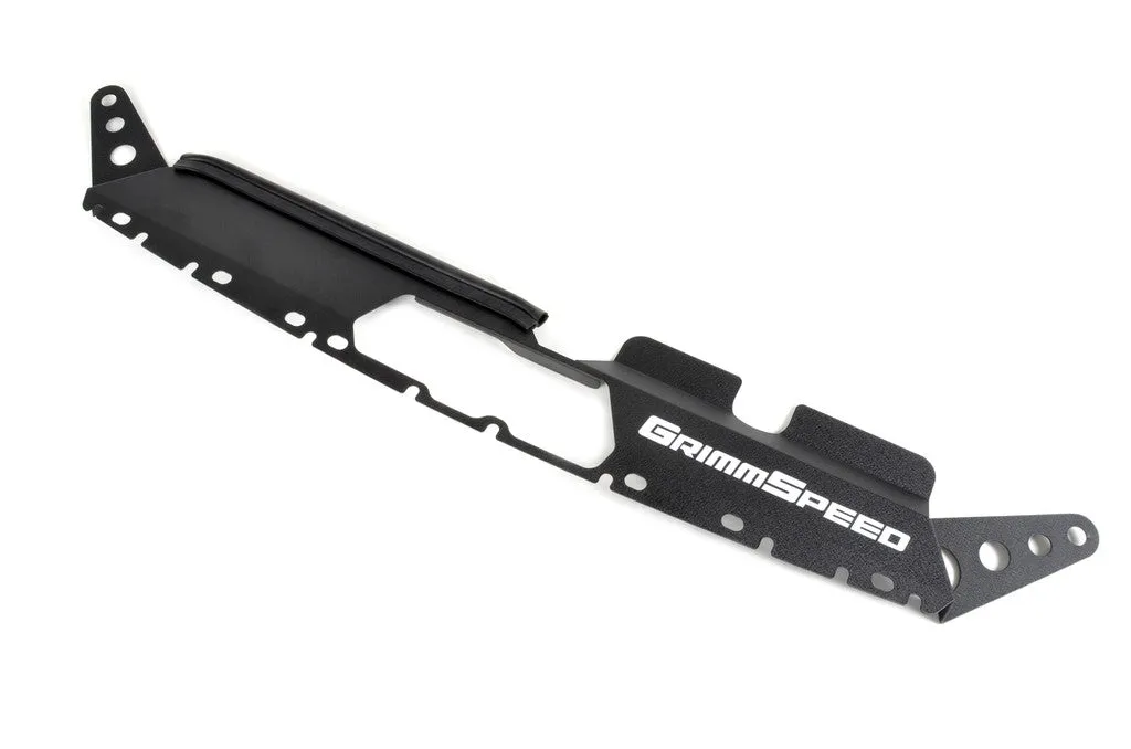 Grimmspeed Radiator Shroud BLACK - Subaru 15-21 WRX/STI - 096039