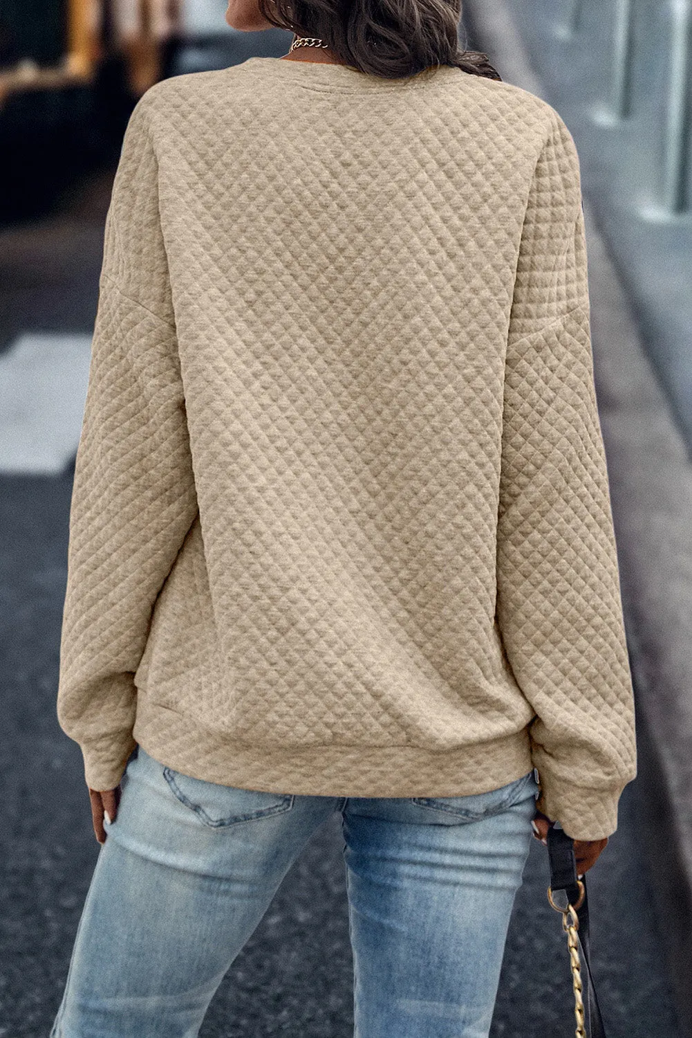 Harlow Leopard Splicing Drop Shoulder Zipped Sweatshirt