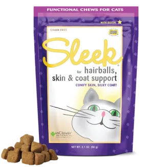 InClover Sleek Skin & Coat Cat Treats