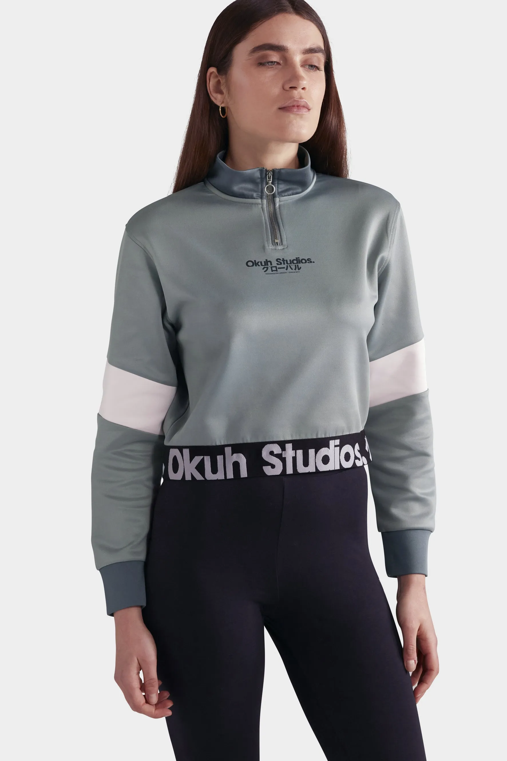 Kendo Womens Casual Retro Cropped Sports Top