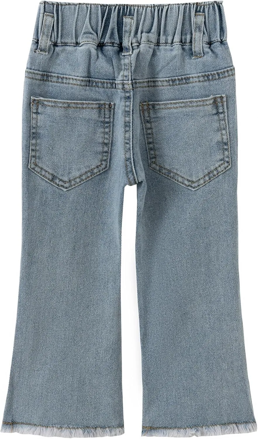 Kid Girls Ultra Soft Flare Jeans Toddler Little Girls Casual Skinny Stretch Denim Bootcut Pants