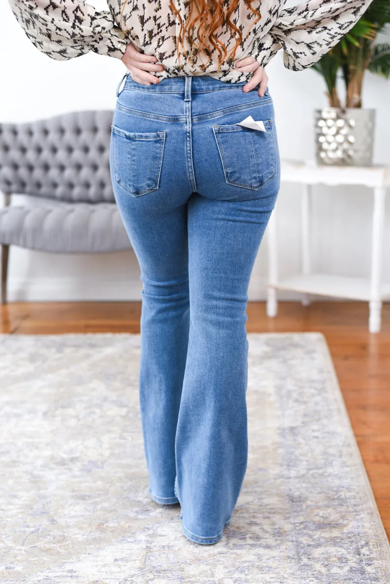 Kris High-Rise Flare Risen Jeans