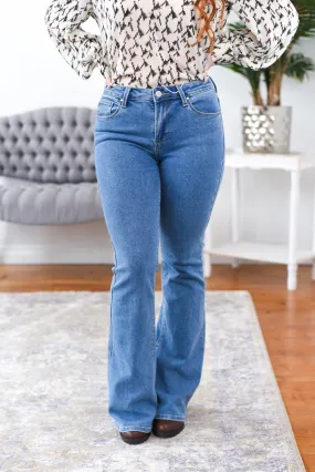 Kris High-Rise Flare Risen Jeans