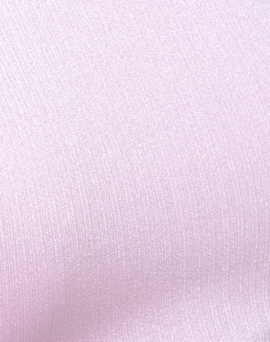 Laretta Crop Top in Lilac