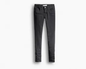 Levis Women's 711 Skinny Jeans - Soft Black