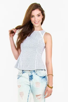 Line and Dot Top