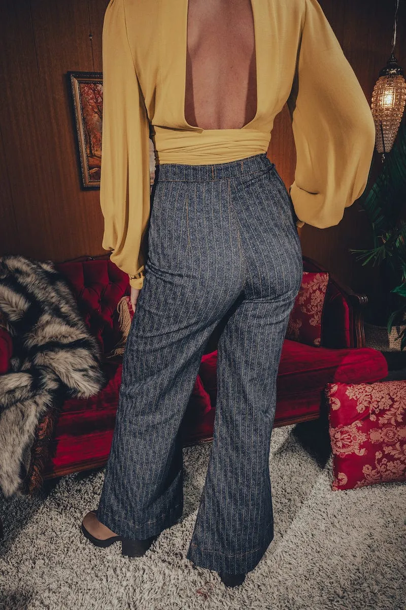 Mary Gold  Peek a Boo Blouse