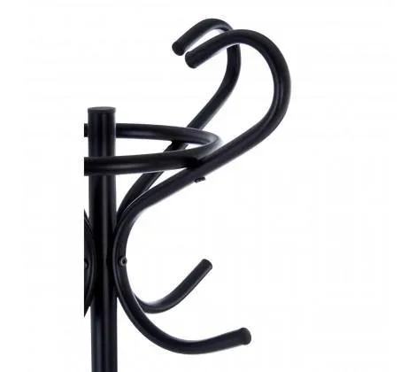 Matte Black Floorstanding Coat Stand