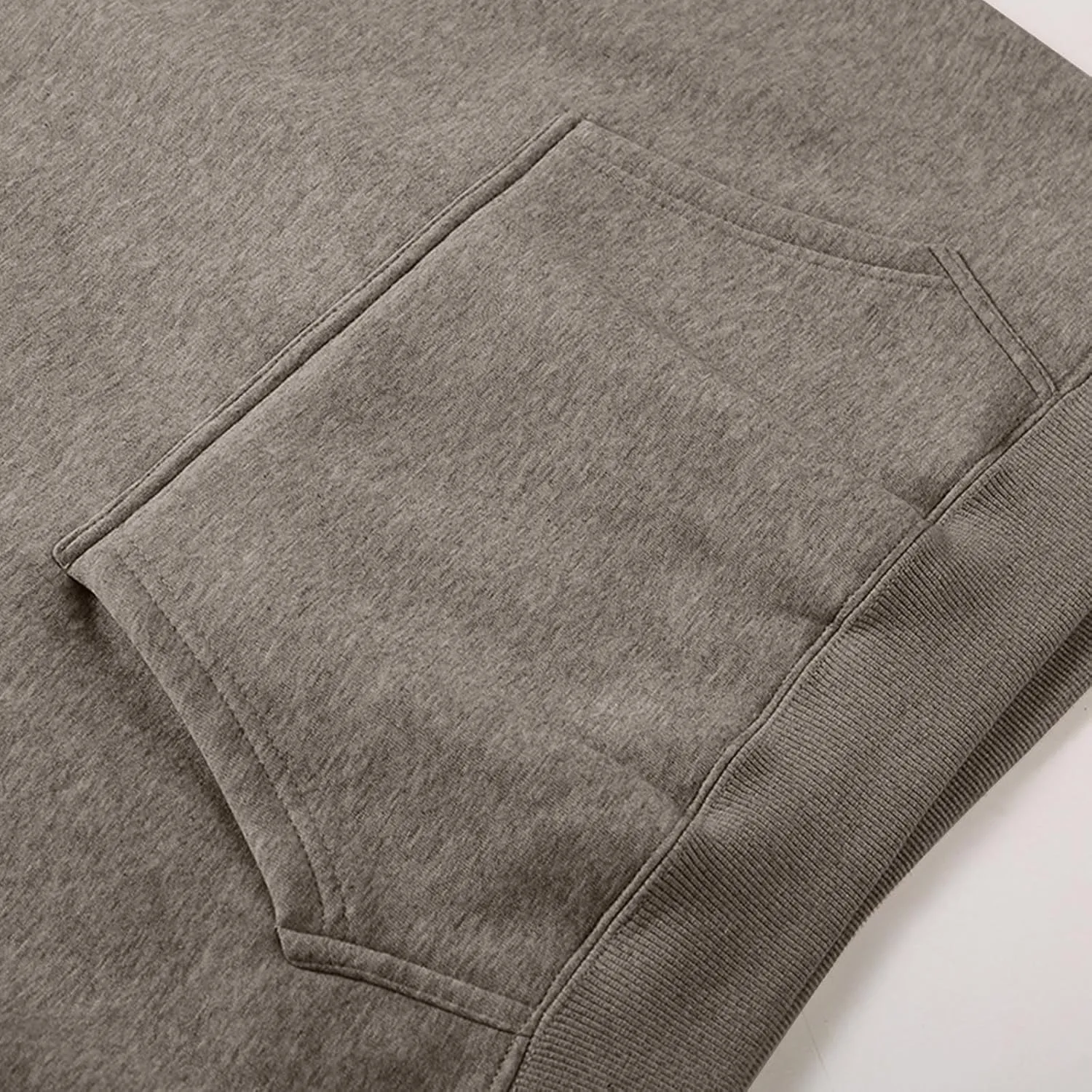 Men's Hooded Sweatshirts Long Sleeve Casual Basic Cropped Hoodie Fleece Lined Pullover Shirts Tops with Pocket