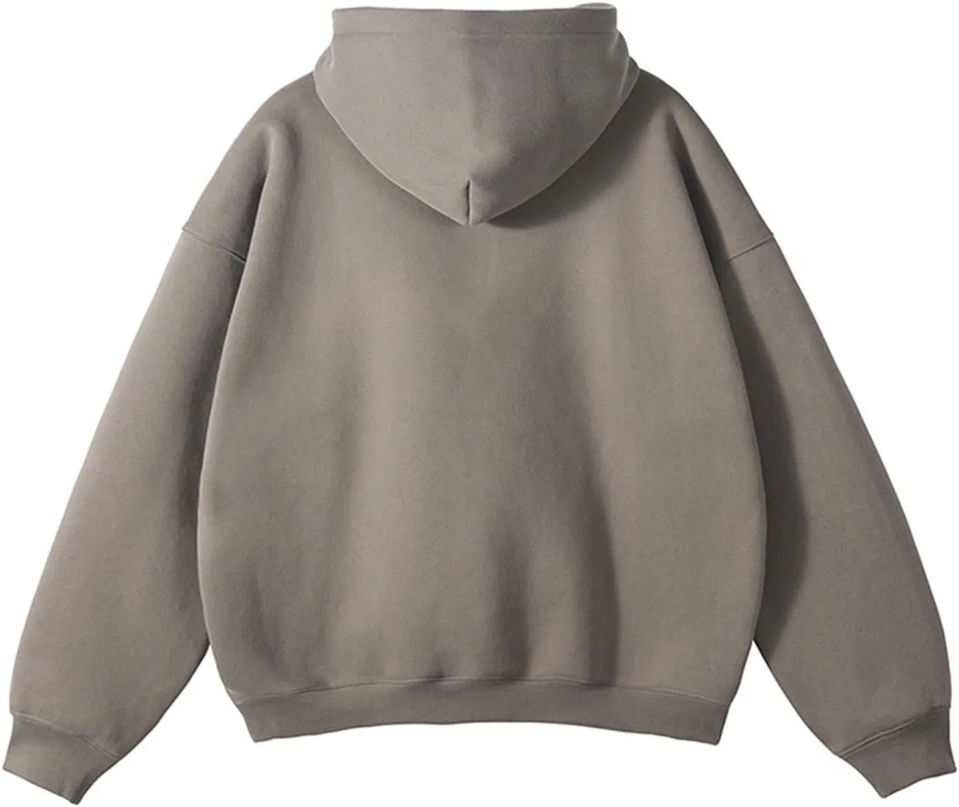 Men's Hooded Sweatshirts Long Sleeve Casual Basic Cropped Hoodie Fleece Lined Pullover Shirts Tops with Pocket