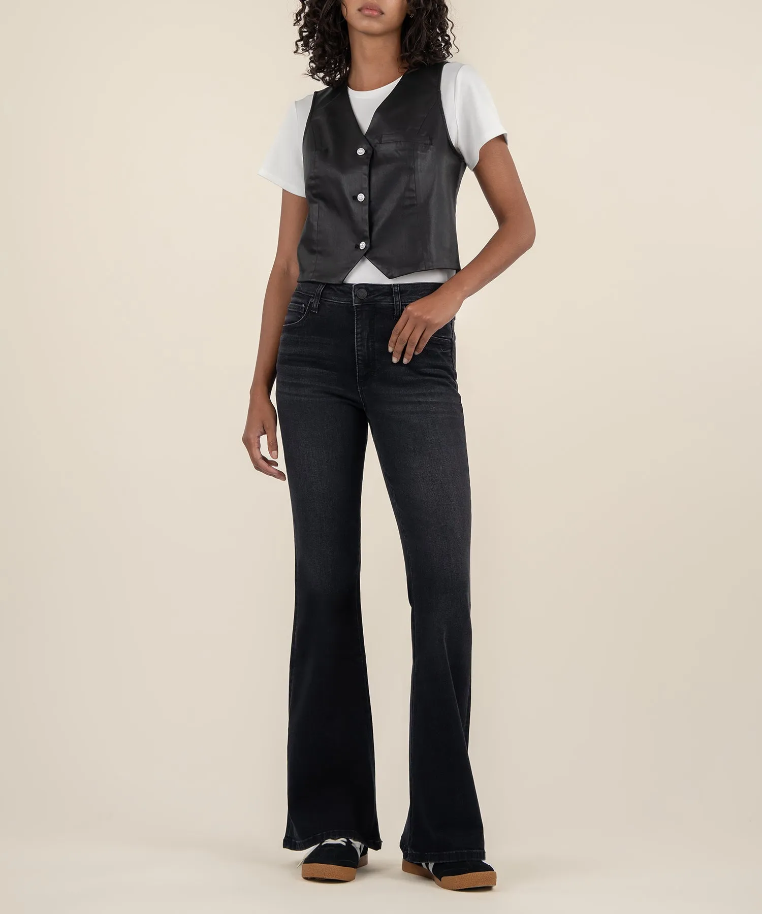 Nataly Coated Tailored Vest