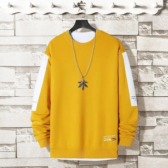 Oversized Crew Neck Sweatshirt For Men