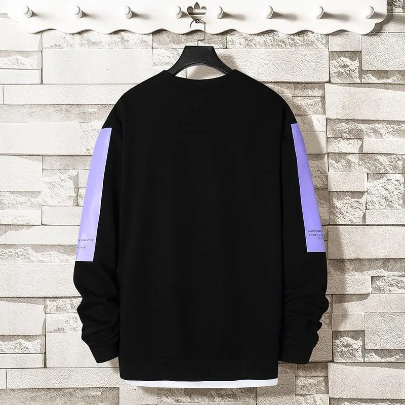 Oversized Crew Neck Sweatshirt For Men