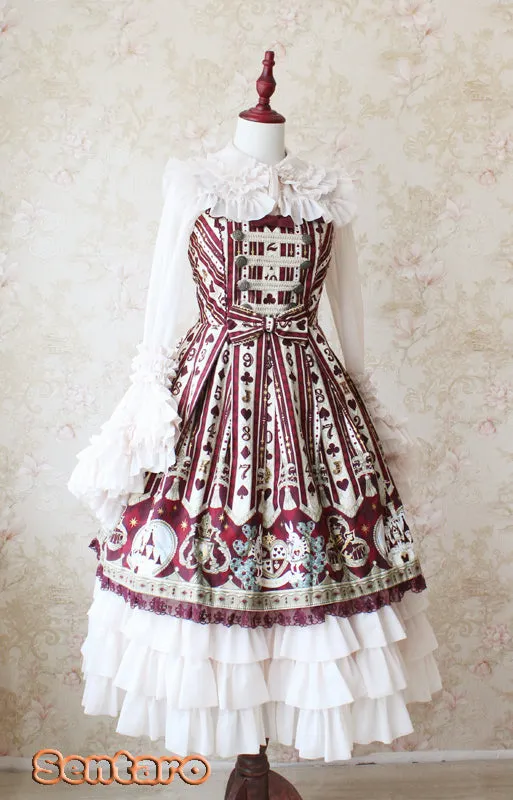 Sentaro~Shufrey~ Classic Elegant Multicolor Lolita Blouse