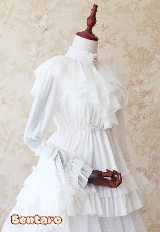 Sentaro~Shufrey~ Classic Elegant Multicolor Lolita Blouse
