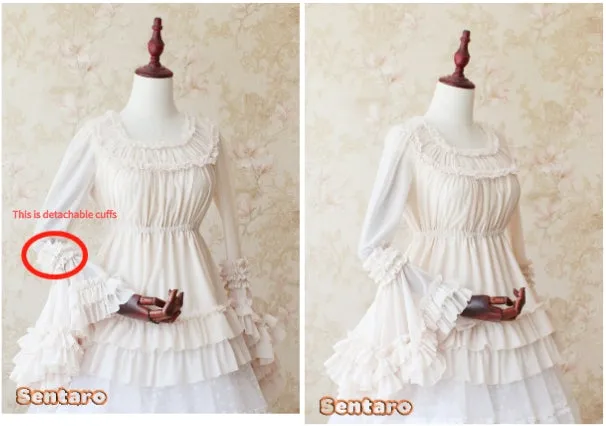 Sentaro~Shufrey~ Classic Elegant Multicolor Lolita Blouse