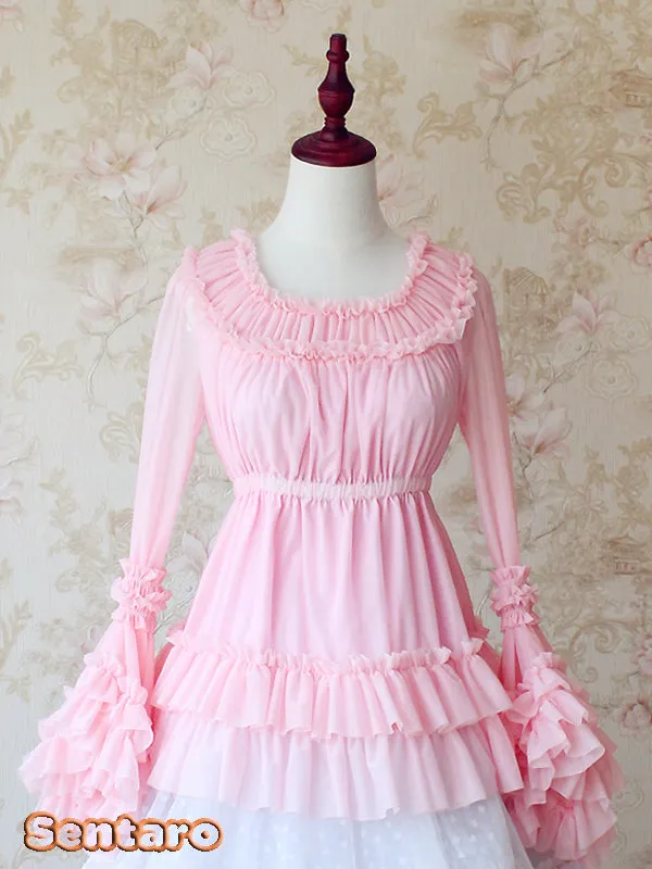 Sentaro~Shufrey~ Classic Elegant Multicolor Lolita Blouse