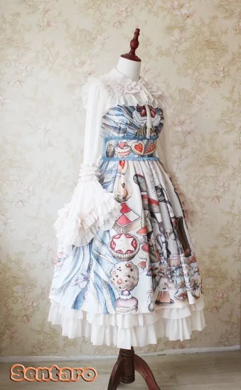 Sentaro~Shufrey~ Classic Elegant Multicolor Lolita Blouse