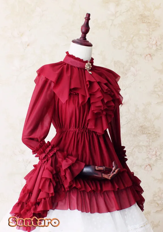 Sentaro~Shufrey~ Classic Elegant Multicolor Lolita Blouse