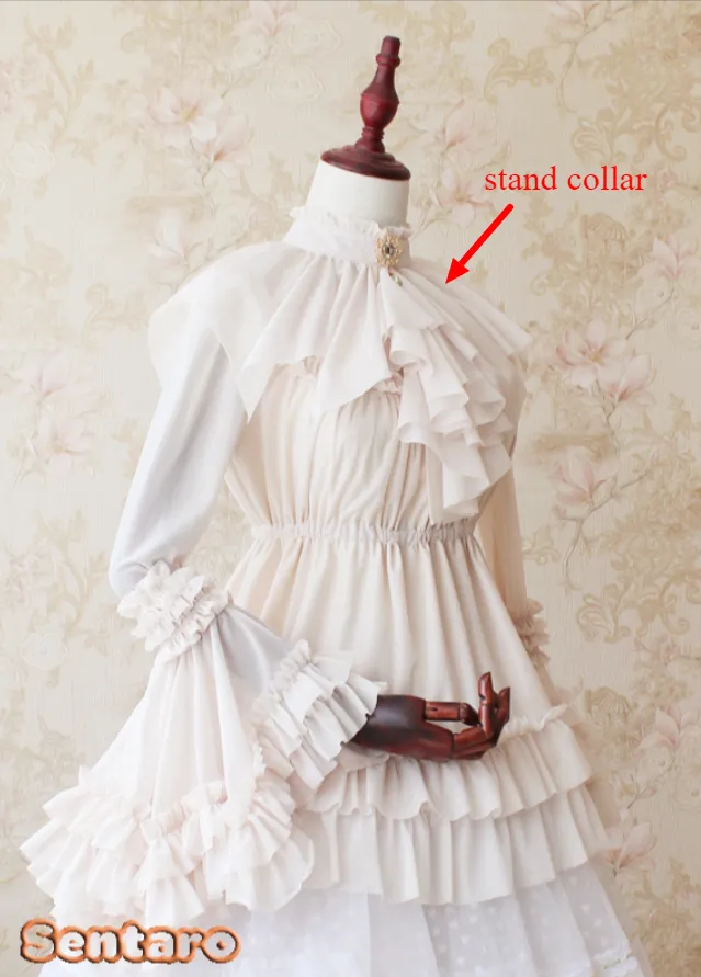 Sentaro~Shufrey~ Classic Elegant Multicolor Lolita Blouse