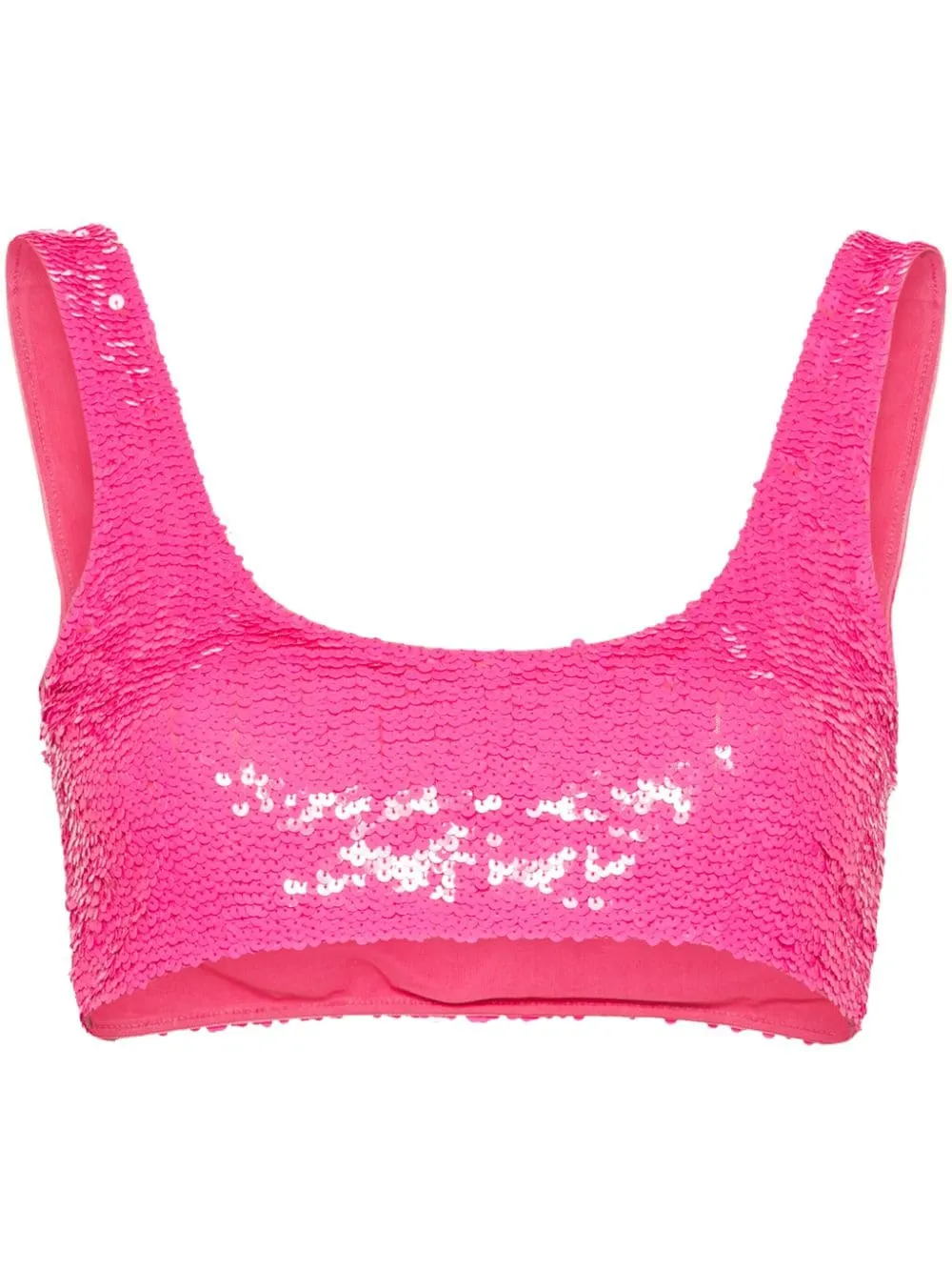 sequin cropped top