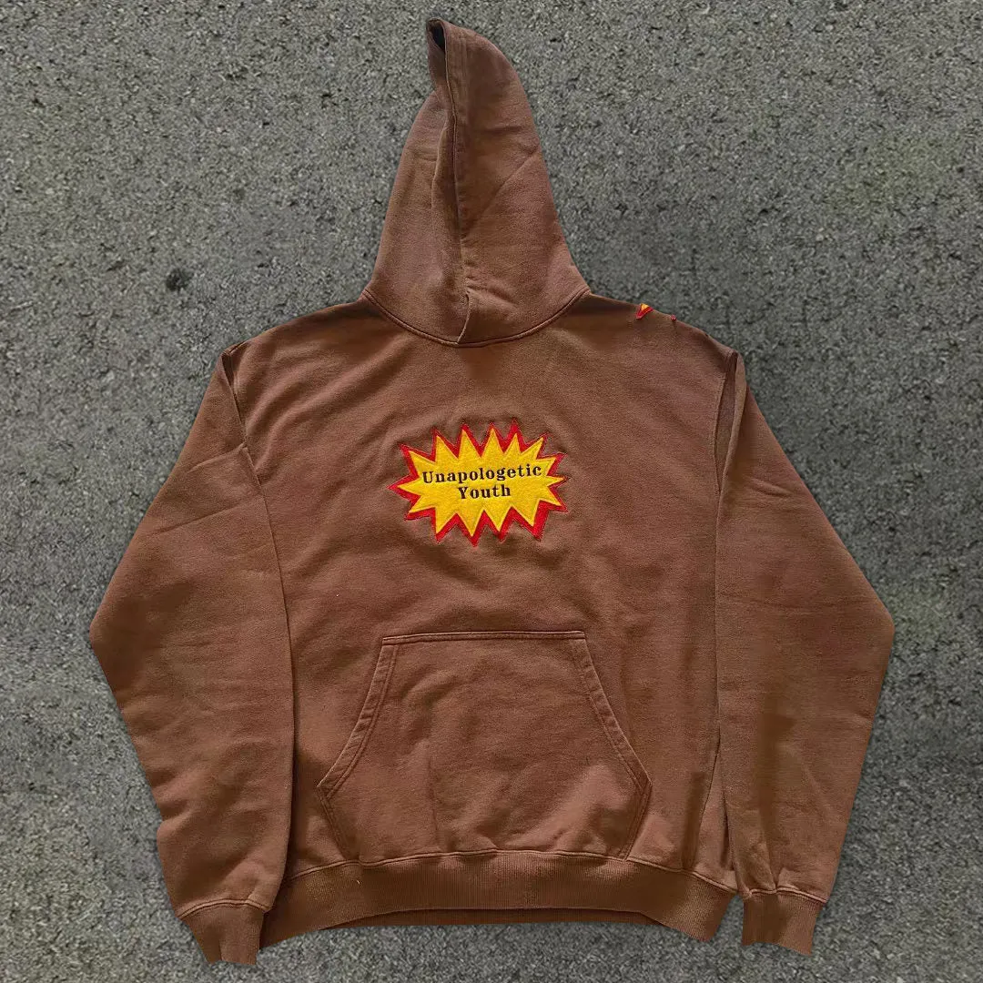 Skeleton soldier casual street hoodie