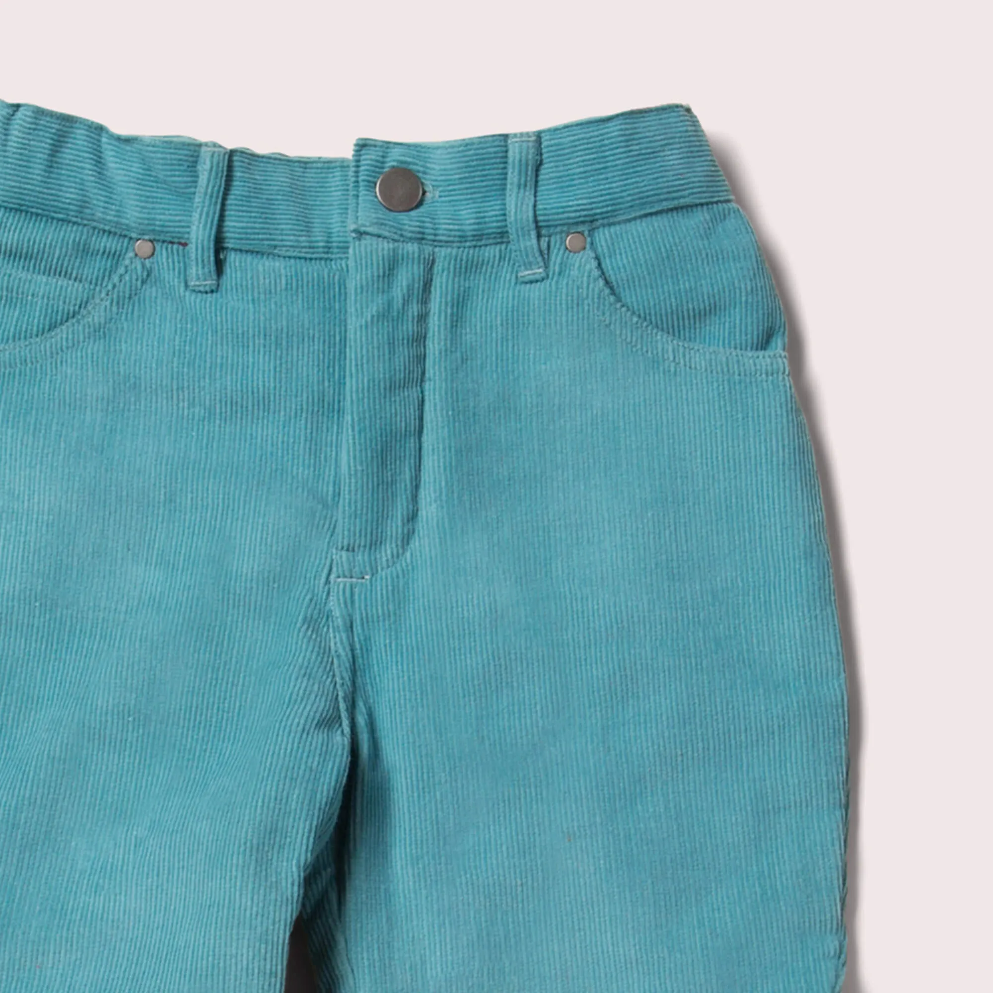 Soft Blue Corduroy Adventure Jeans