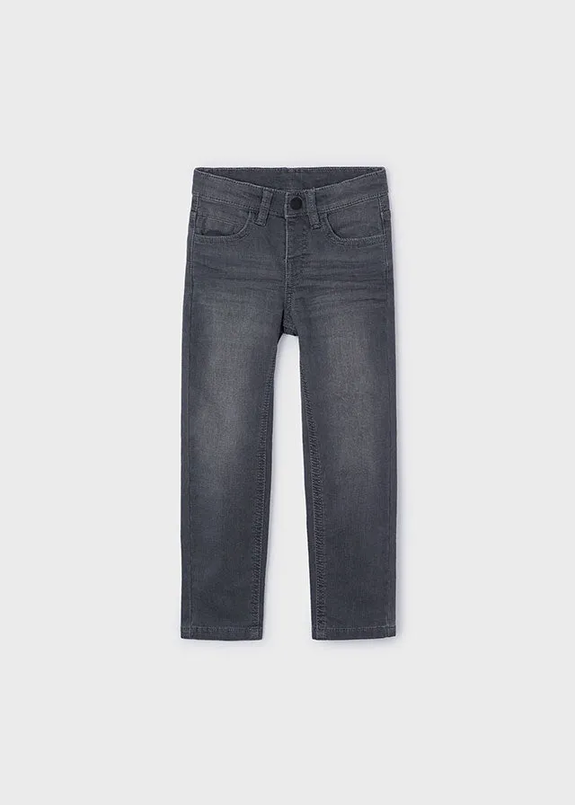 Soft Denim Jeans, Grey Wash, 4540