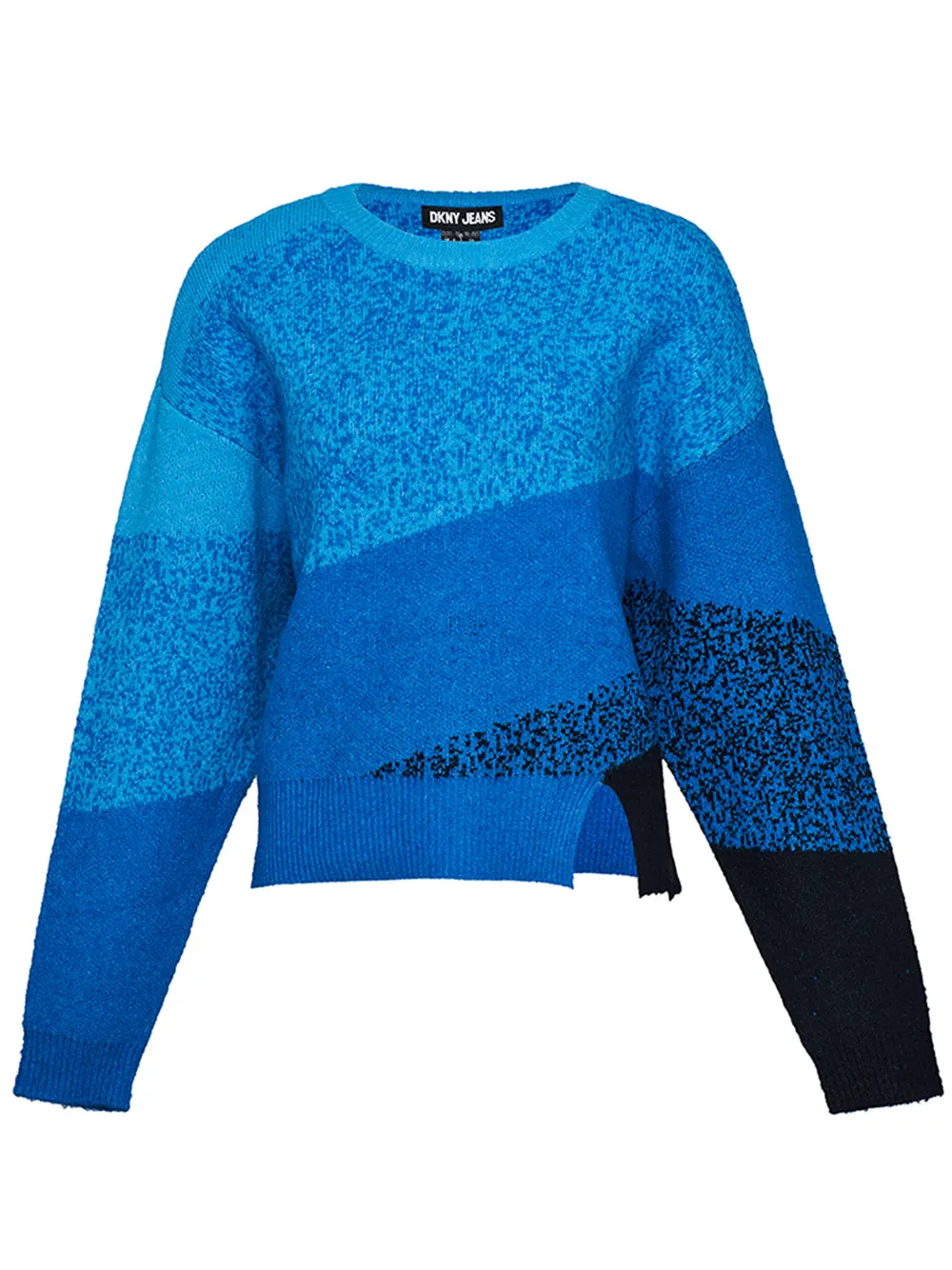 Super Soft Mix Stich Ombre Sweater