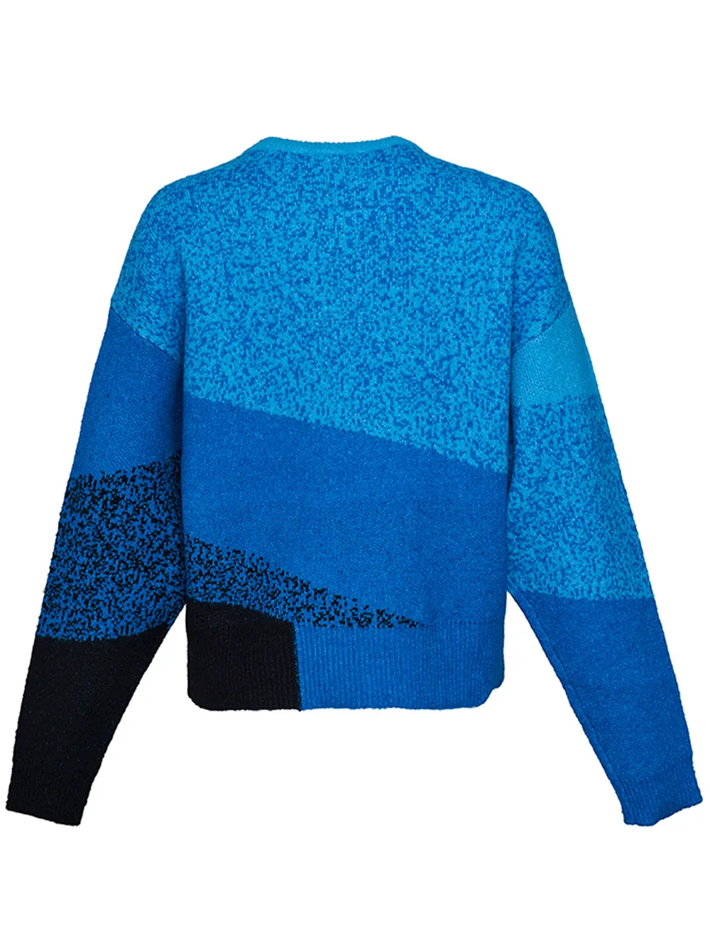 Super Soft Mix Stich Ombre Sweater