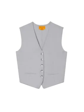 Tailored Vest / Stone