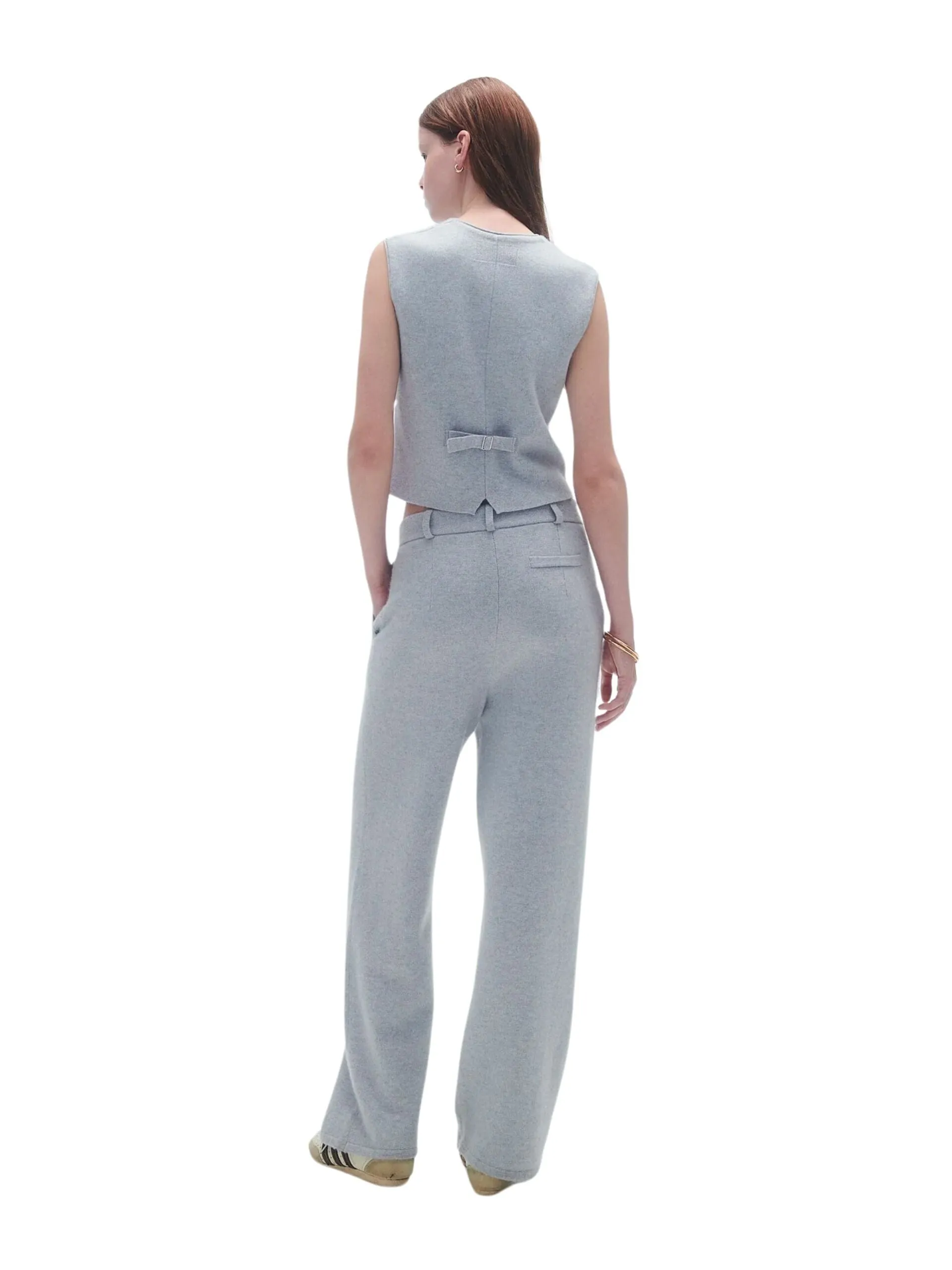 Tailored Vest / Stone