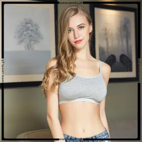 Thin Removable Pads Pullover Women's Bra