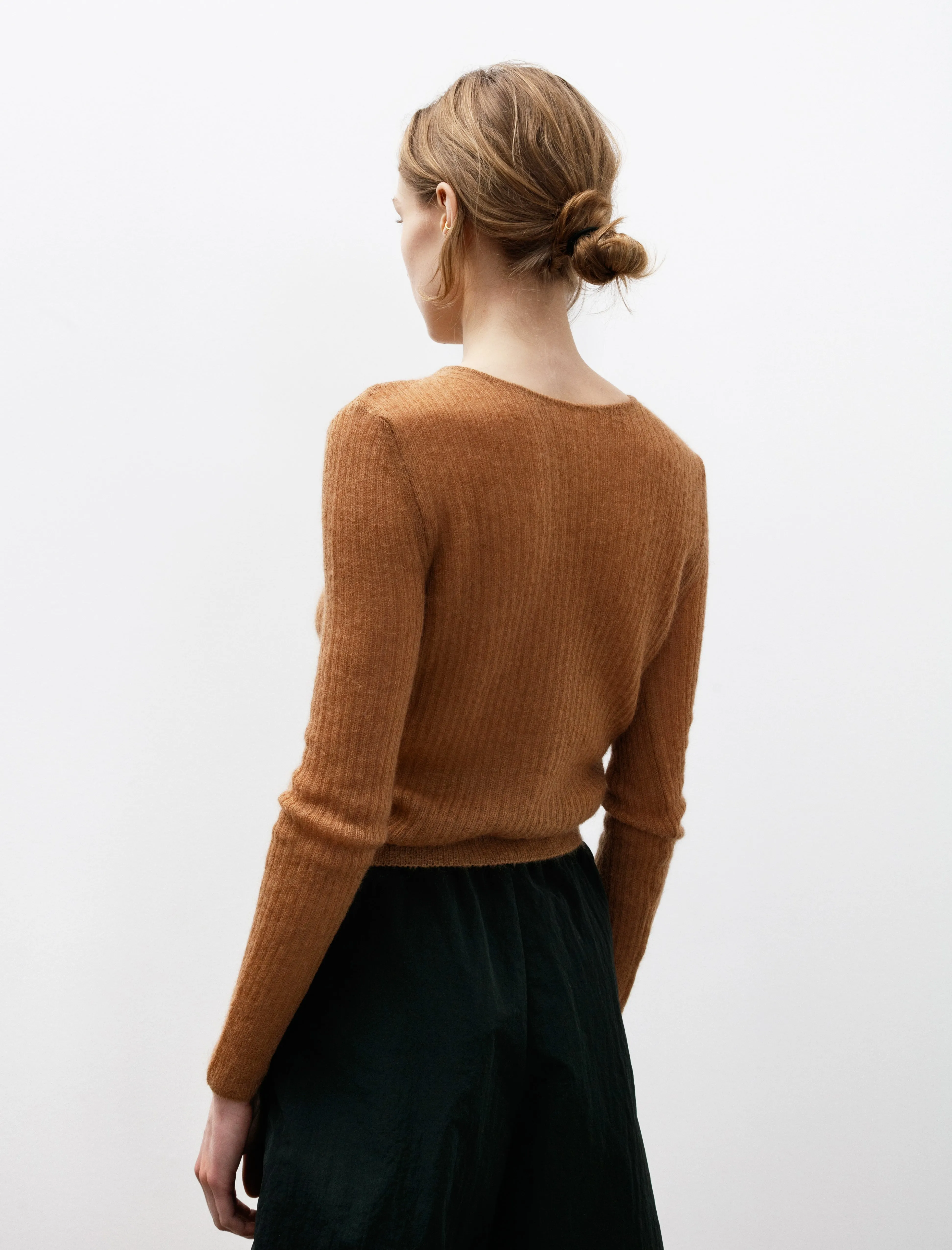 Ussi Mohair Pullover Chestnut