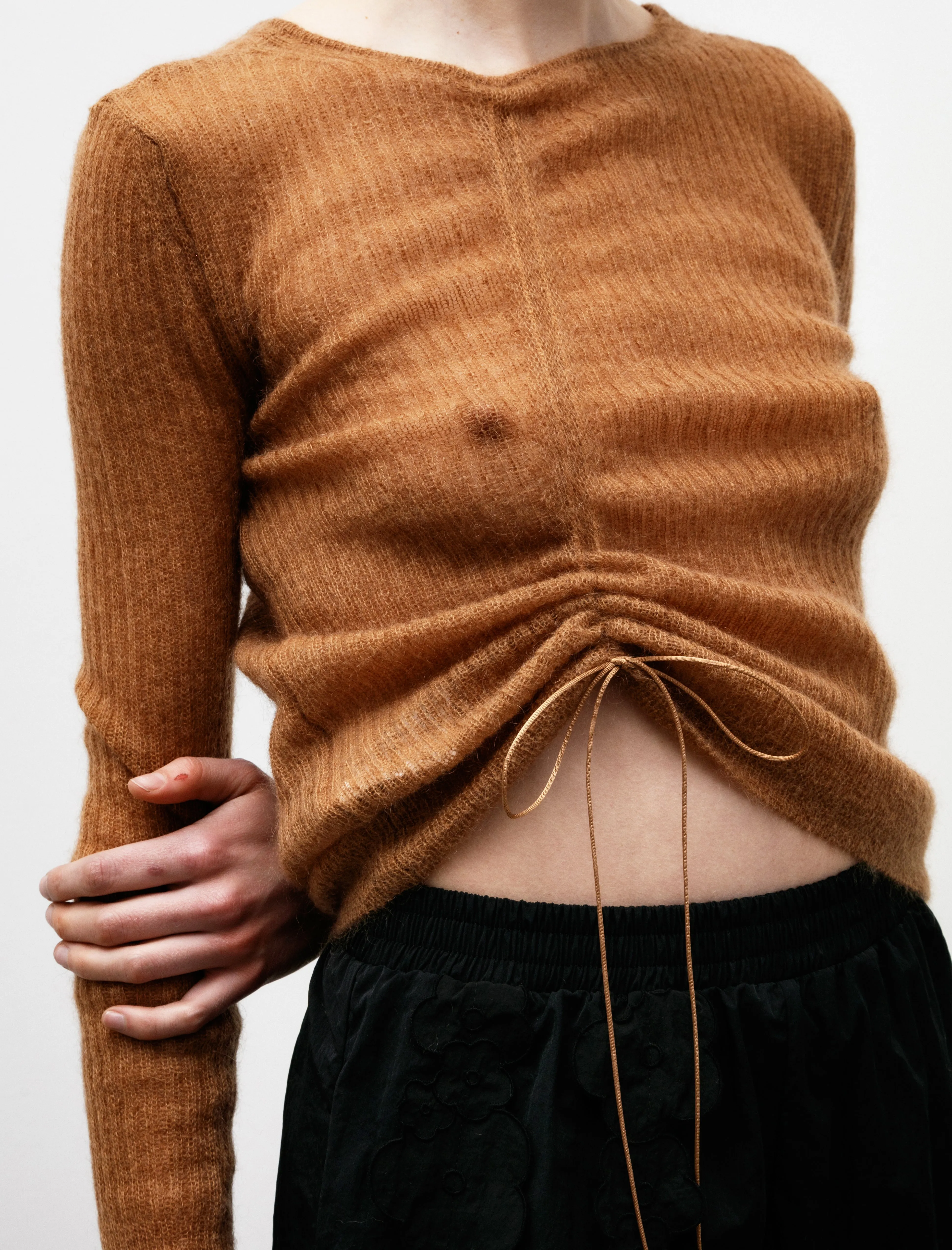 Ussi Mohair Pullover Chestnut