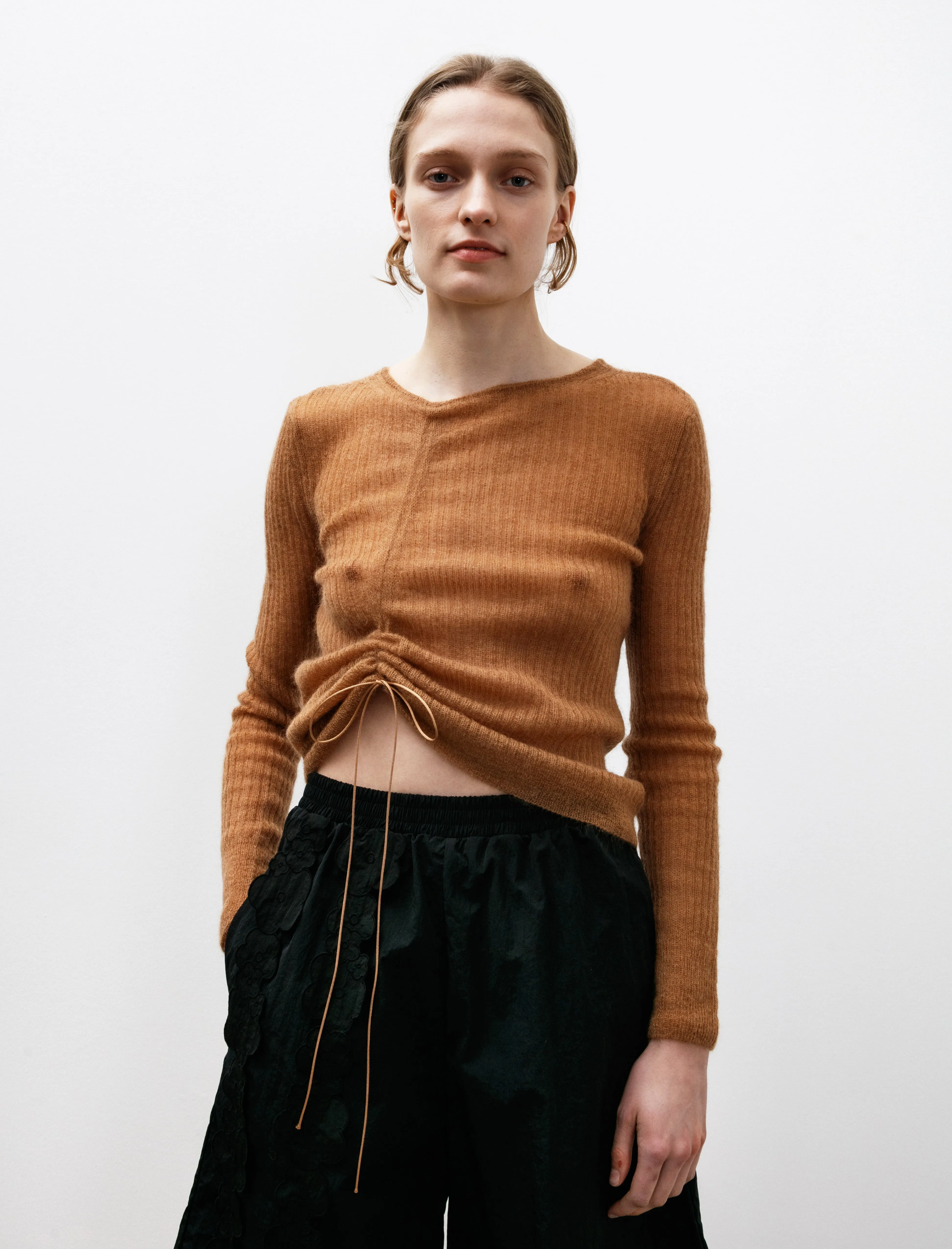 Ussi Mohair Pullover Chestnut