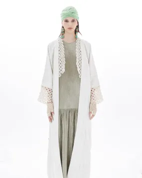 VEST CROCHET ON SUGAR ABAYA