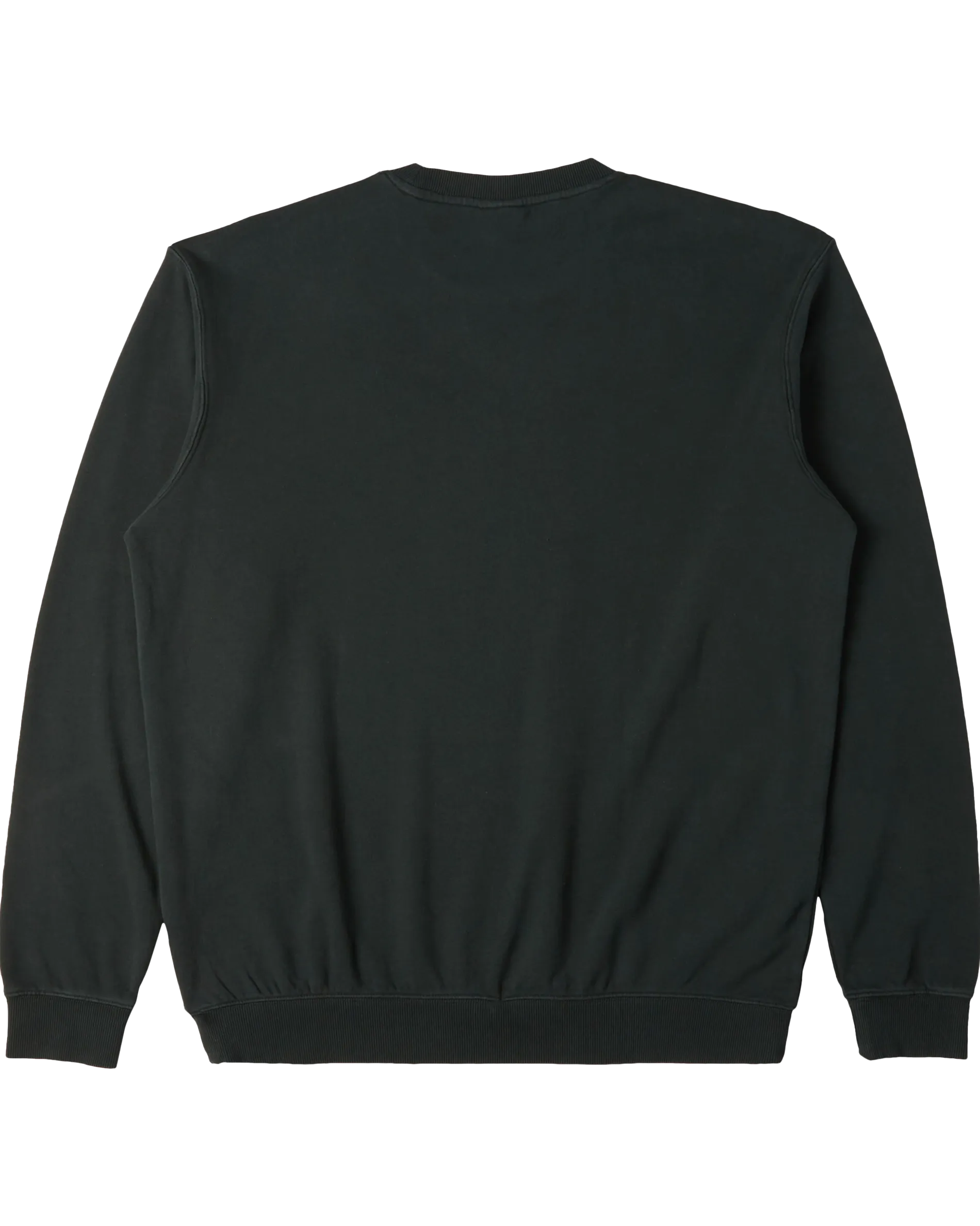 Wave Washed Sweatshirt in Forest Green