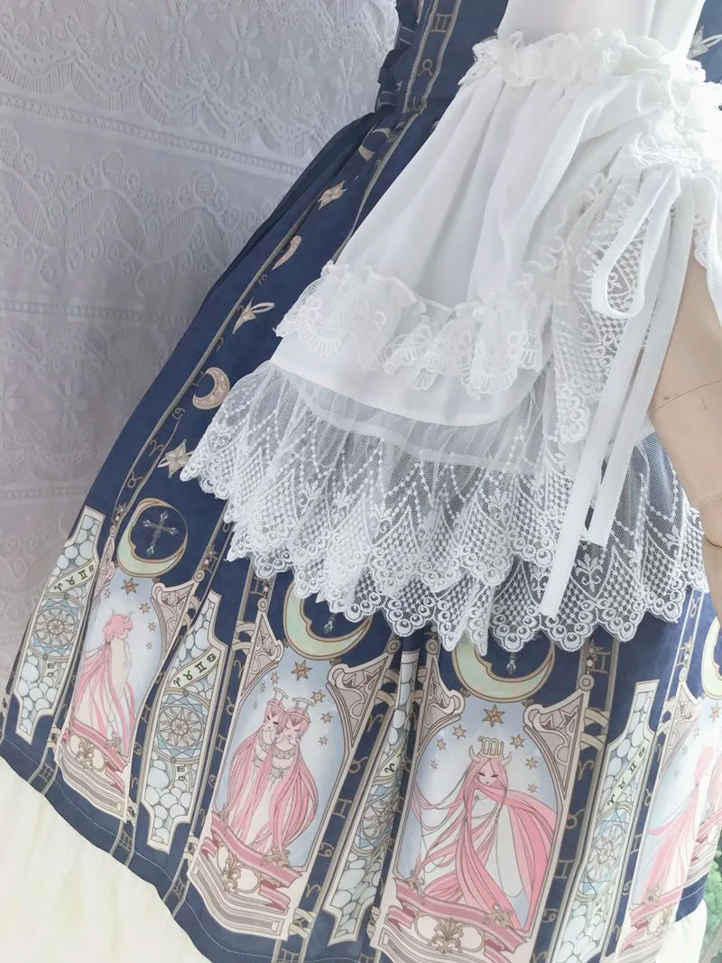 Yilia~Retro Lolita Princess Sleeve Blouse