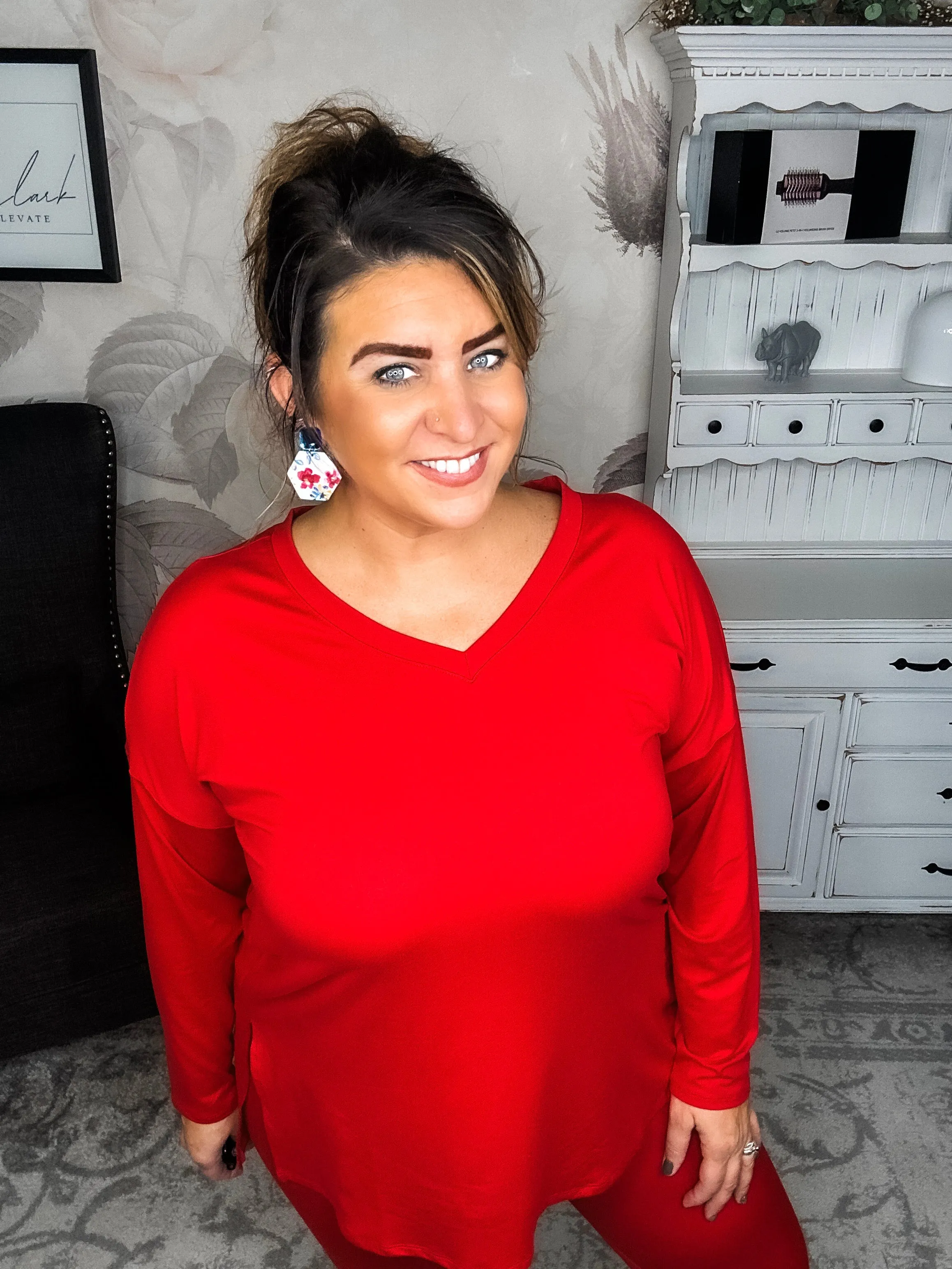 You Can't Resist This Loungewear Set - Ruby