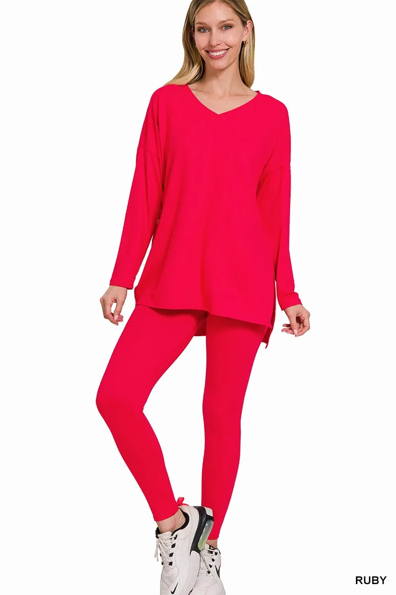 You Can't Resist This Loungewear Set - Ruby