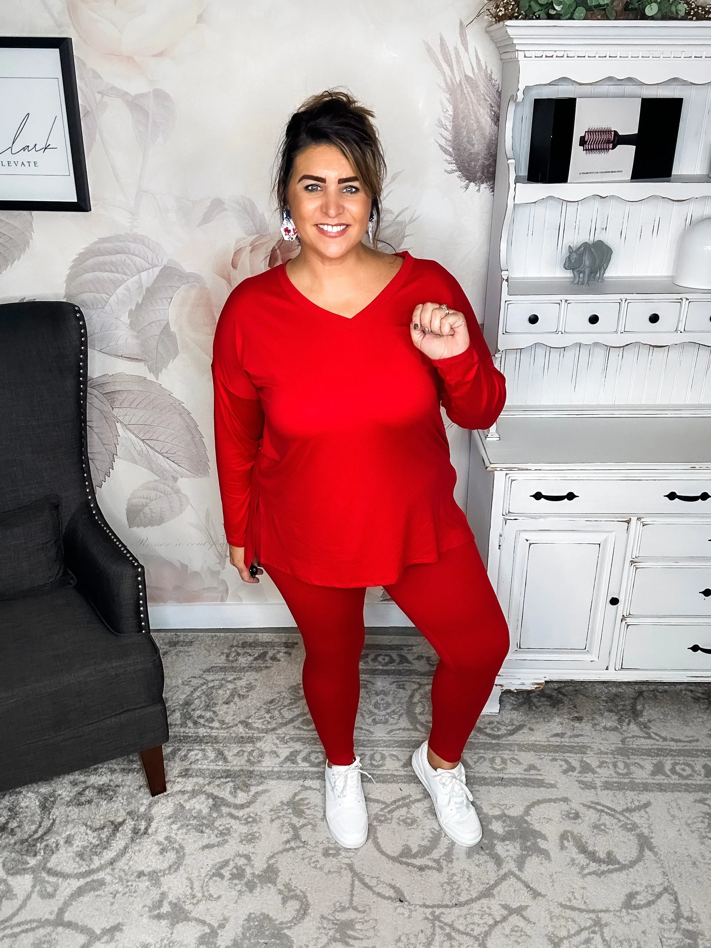 You Can't Resist This Loungewear Set - Ruby