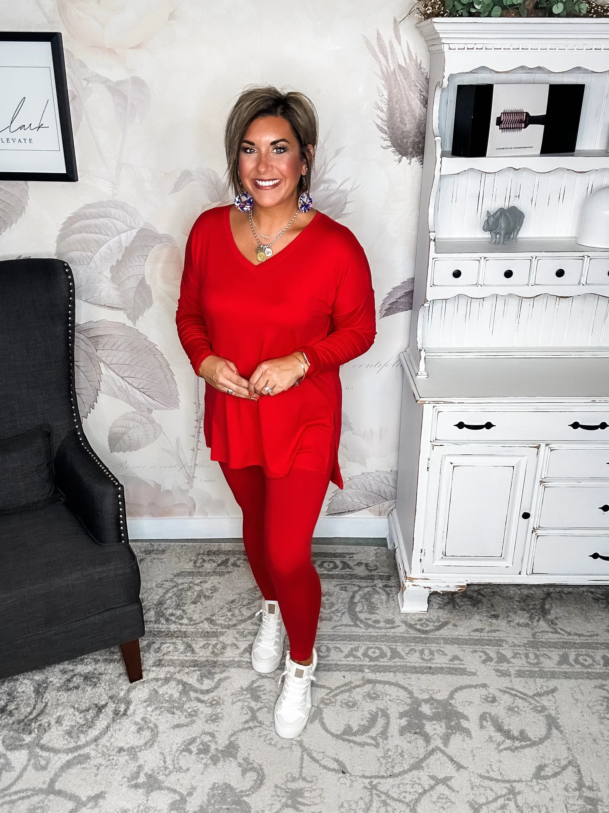 You Can't Resist This Loungewear Set - Ruby